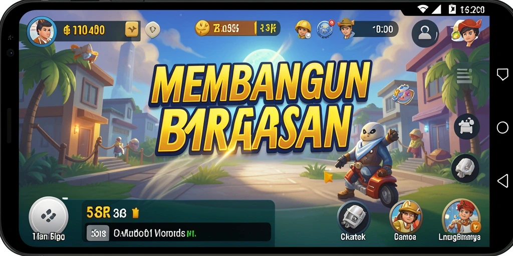 Gambaran gameplay seru dalam 5ZK saat membangun bisnis.