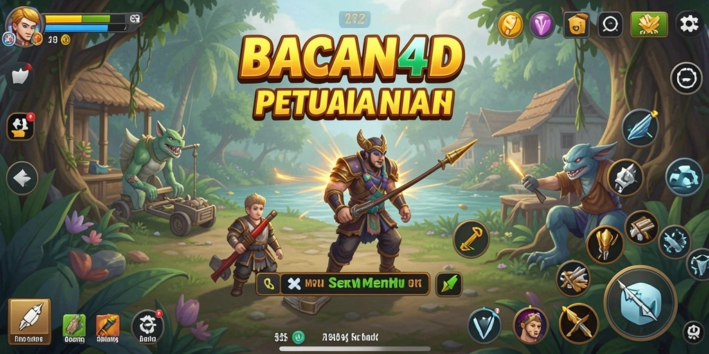 Tampilkan gambar gameplay yang menakjubkan dari BACAN4D dalam petualangan seru.