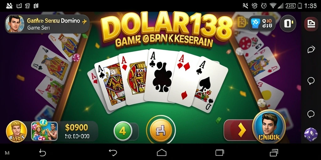 Screenshot gameplay DOLAR138 yang menunjukkan serunya bermain Domino.