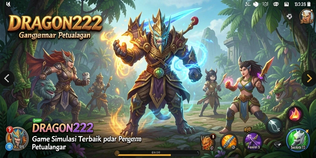 Tampilan permainannya yang menarik di <strong>DRAGON222</strong> dengan aksi yang seru.