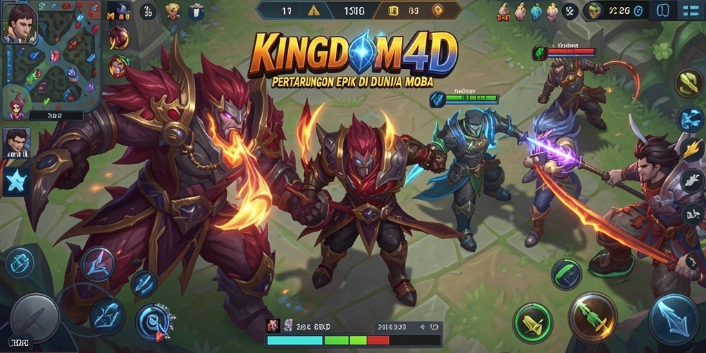 Gameplay seru dan mendebarkan di KINGDOM4D.