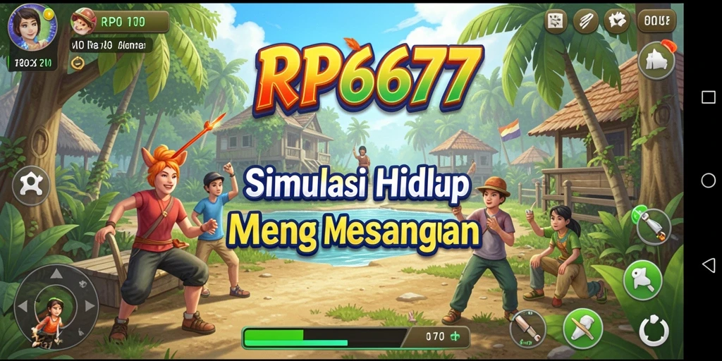 Gameplay menarik dalam simulasi kehidupan yang mendalam.