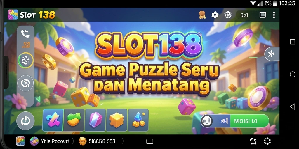 Tampilan gameplay menantang di SLOT138 dengan level penuh teka-teki.