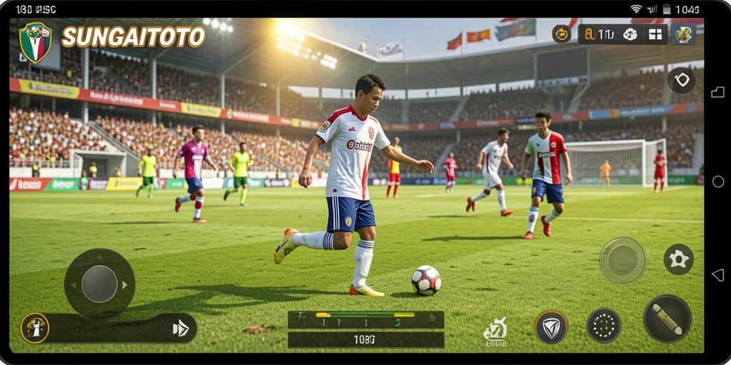 Tampilan gameplay SUNGAITOTO yang menegangkan dan seru.
