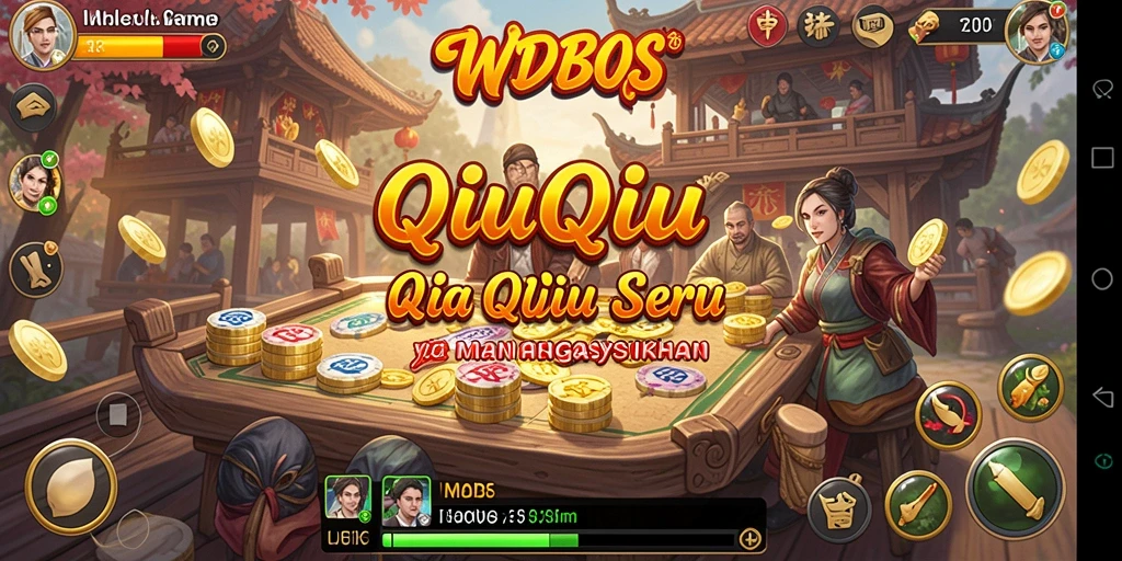 Gameplay seru dalam WDBOS yang penuh strategi.
